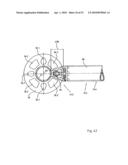 Vertical frame of metal diagram and image