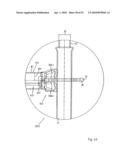 Vertical frame of metal diagram and image