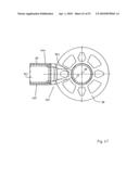 Vertical frame of metal diagram and image