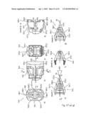 Vertical frame of metal diagram and image