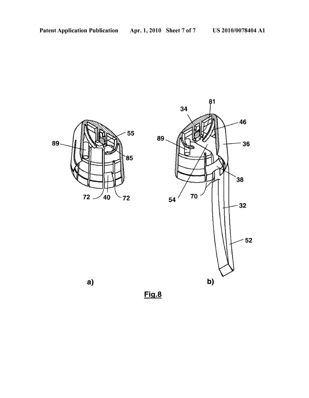 CAP LIFTER FOR PLUGGING CAP, PLUGGING ASSEMBLY INCLUDING A CAP AND SAID CAP LIFTER - diagram, schematic, and image 08