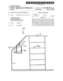 Angle ceiling hanger or bracket diagram and image