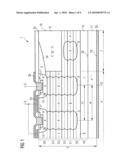 SEMICONDUCTOR DEVICE WITH A CHARGE CARRIER COMPENSATION STRUCTURE AND METHOD FOR THE PRODUCTION OF A SEMICONDUCTOR DEVICE diagram and image