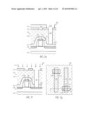 CONTACTS AND VIAS OF A SEMICONDUCTOR DEVICE FORMED BY A HARD MASK AND DOUBLE EXPOSURE diagram and image