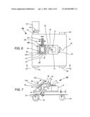 DIODE-LASER MARKER WITH ONE-AXIS SCANNING MIRROR MOUNTED ON A TRANSLATABLE CARRIAGE diagram and image