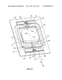 DIODE-LASER MARKER WITH ONE-AXIS SCANNING MIRROR MOUNTED ON A TRANSLATABLE CARRIAGE diagram and image