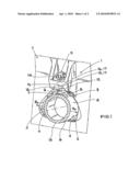 Clamping Flange Arrangement for Connecting an Exhaust System to an Internal Combustion Engine diagram and image