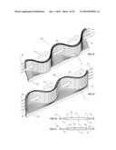 Pliant or Compliant Elements for Harnessing the Forces of Moving Fluid to Transport Fluid or Generate Electricity diagram and image