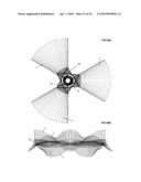 Pliant or Compliant Elements for Harnessing the Forces of Moving Fluid to Transport Fluid or Generate Electricity diagram and image