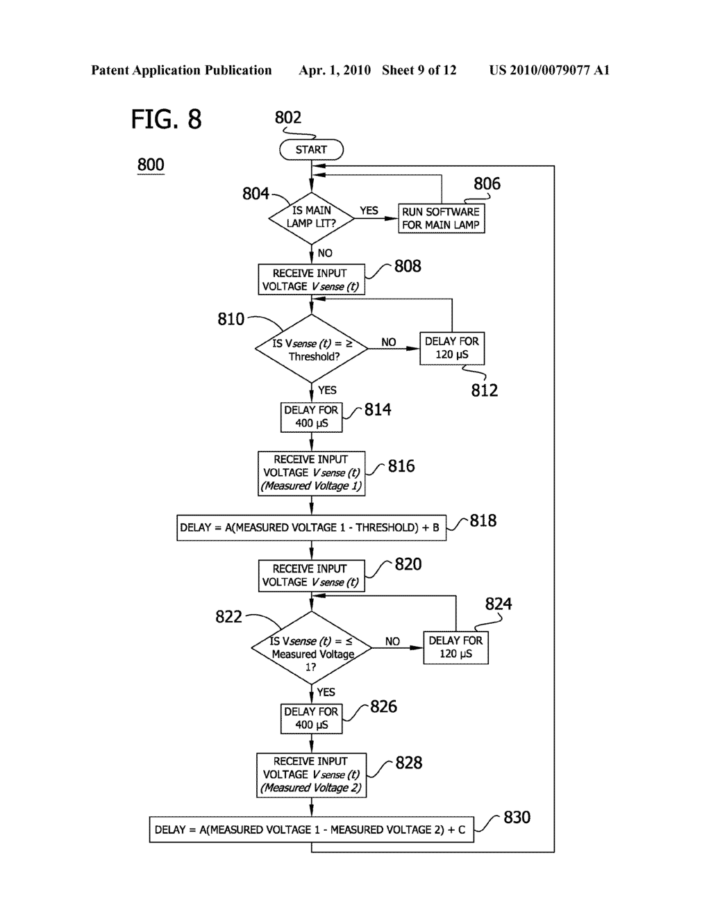 AC Delay Angle Control for Energizing a Lamp - diagram, schematic, and image 10