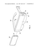 HEAD-MOUNTED DISPLAY APPARATUS FOR RETAINING A PORTABLE ELECTRONIC DEVICE WITH DISPLAY diagram and image