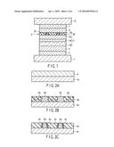 Method of manufacturing magnetoresistive element, magnetoresistive element, magnetic head assembly and magnetic recording apparatus diagram and image