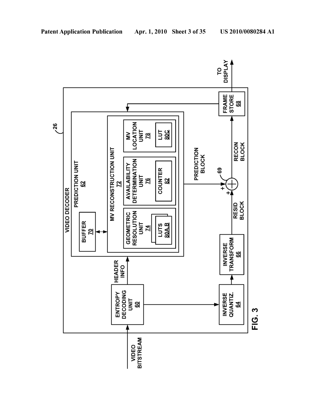 RESOLVING GEOMETRIC RELATIONSHIPS AMONG VIDEO DATA UNITS - diagram, schematic, and image 04