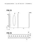 Tomosynthesis radiographing apparatus diagram and image