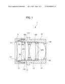 LENS FRAME, LENS ASSEMBLY AND IMAGE-TAKING APPARATUS diagram and image