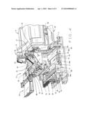 APPARATUS FOR AND A METHOD OF VARYING ADHESIVE THICKNESS IN THE BINDING OF A PERFECT BOUND BOOK diagram and image