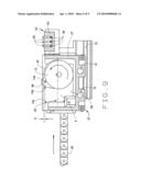 APPARATUS FOR AND A METHOD OF VARYING ADHESIVE THICKNESS IN THE BINDING OF A PERFECT BOUND BOOK diagram and image