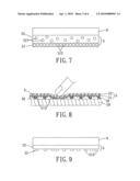 Transparent conductive layered structure for a touch panel input device diagram and image