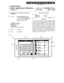 MOBILE DEVICE INTERFACE WITH DUAL WINDOWS diagram and image