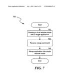 MOBILE DEVICE INTERFACE WITH DUAL WINDOWS diagram and image