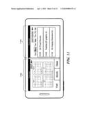 MOBILE DEVICE INTERFACE WITH DUAL WINDOWS diagram and image