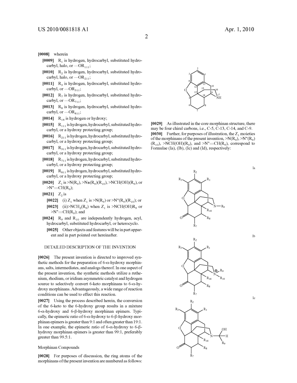 Process for the Preparation of 6-Alpha-Hydroxy-N-Alkylated Opiates - diagram, schematic, and image 03