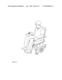 Powered wheelchair diagram and image