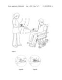 Powered wheelchair diagram and image