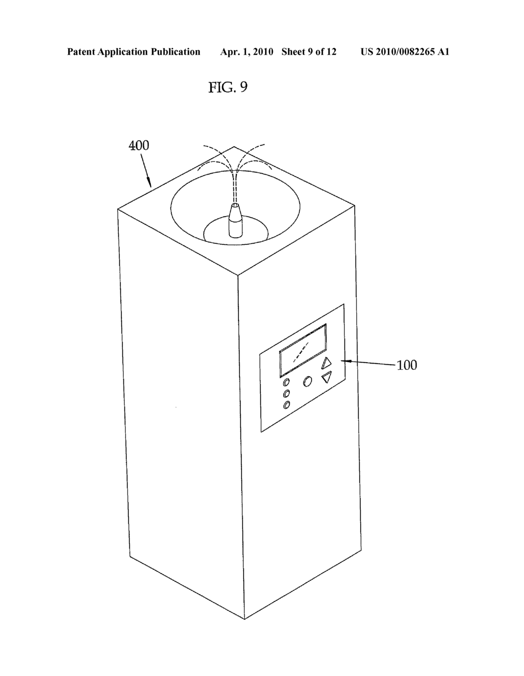 Apparatus and Method for Measuring Optimum Water Quality and Informing Quality of Water - diagram, schematic, and image 10