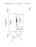 METHOD AND SYSTEM OF PROVIDING INFORMATION DURING CONTENT BREAKPOINTS IN A VIRTUAL UNIVERSE diagram and image