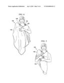 Infant wrap and method for use diagram and image