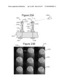 CARBON NANOTUBE COLUMNS AND METHODS OF MAKING AND USING CARBON NANOTUBE COLUMNS AS PROBES diagram and image