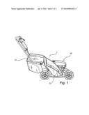 DISCHARGE CHUTE FOR A LAWN MOWER diagram and image