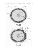 Hybrid propulsive engine including at least one independently rotatable turbine stator diagram and image