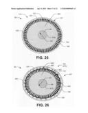 Hybrid propulsive engine including at least one independently rotatable propeller/fan diagram and image