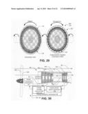 Hybrid propulsive engine including at least one independently rotatable propeller/fan diagram and image