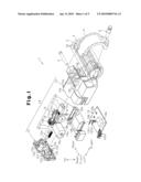 ELECTRIC STEERING WHEEL LOCK DEVICE AND MOTOR DAMPING STRUCTURE diagram and image