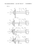 NUMERICALLY CONTROLLED LATHE WITH GUIDE BUSH, AND METHOD OF PROCESSING WORKPIECE BY USING THE NUMERICALLY CONTROLLED LATHE diagram and image