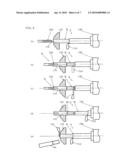 NUMERICALLY CONTROLLED LATHE WITH GUIDE BUSH, AND METHOD OF PROCESSING WORKPIECE BY USING THE NUMERICALLY CONTROLLED LATHE diagram and image