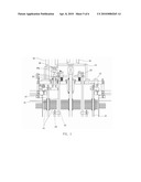 CONTINUOUS ELECTROREFINING DEVICE FOR RECOVERING METAL URANIUM diagram and image