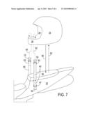 MOTORCYCLE HELMET SECUREMENT SYSTEM AND METHODS OF AFFIXMENT AND USAGE THEREOF diagram and image