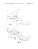 DEVICE, METHOD, AND AIRCRAFT FOR ILLUMINATING IN-FLIGHT OPERATIONS diagram and image