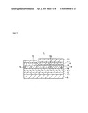 ORGANIC ELECTROLUMINESCENT ELEMENT AND METHOD FOR PRODUCING THE SAME diagram and image