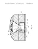 Light-emitting semiconductor packaging structure without wire bonding diagram and image