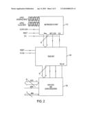 Device and method for detecting a target using a high speed sampling device diagram and image