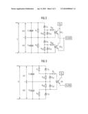 CIRCUIT ARRANGEMENT COMPRISING AT LEAST TWO CAPACITORS CONNECTED IN SERIES diagram and image