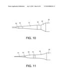 LIGHT COUPLER BETWEEN AN OPTICAL FIBRE AND A WAVEGUIDE MADE ON AN SOI SUBSTRATE diagram and image