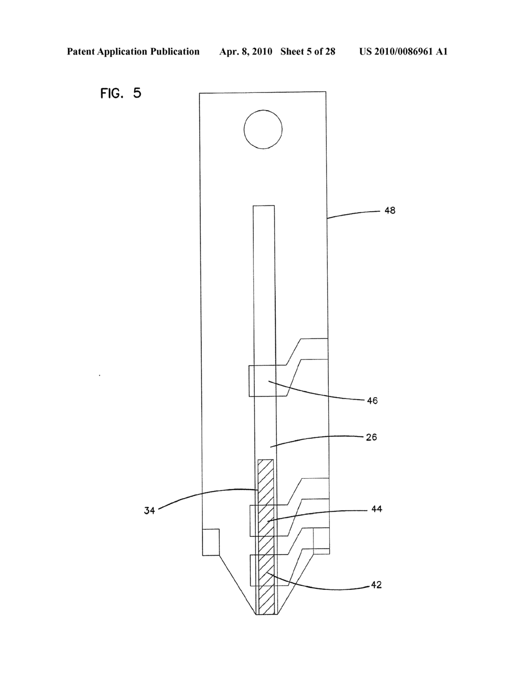 Small Volume In Vitro Analyte Sensor and Methods of Making - diagram, schematic, and image 06