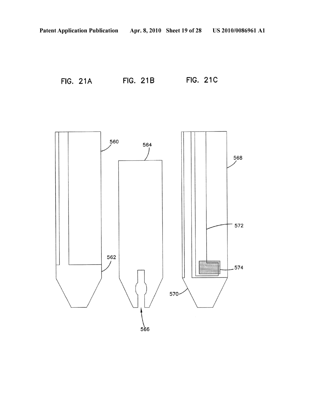 Small Volume In Vitro Analyte Sensor and Methods of Making - diagram, schematic, and image 20