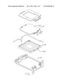 ELECTRICAL CONNECTOR ASSEMBLY HAVING PICK-UP CAP diagram and image